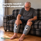 Kojoms™ Elektrinis Blauzdų Masažuoklis Skaudančioms Kojoms