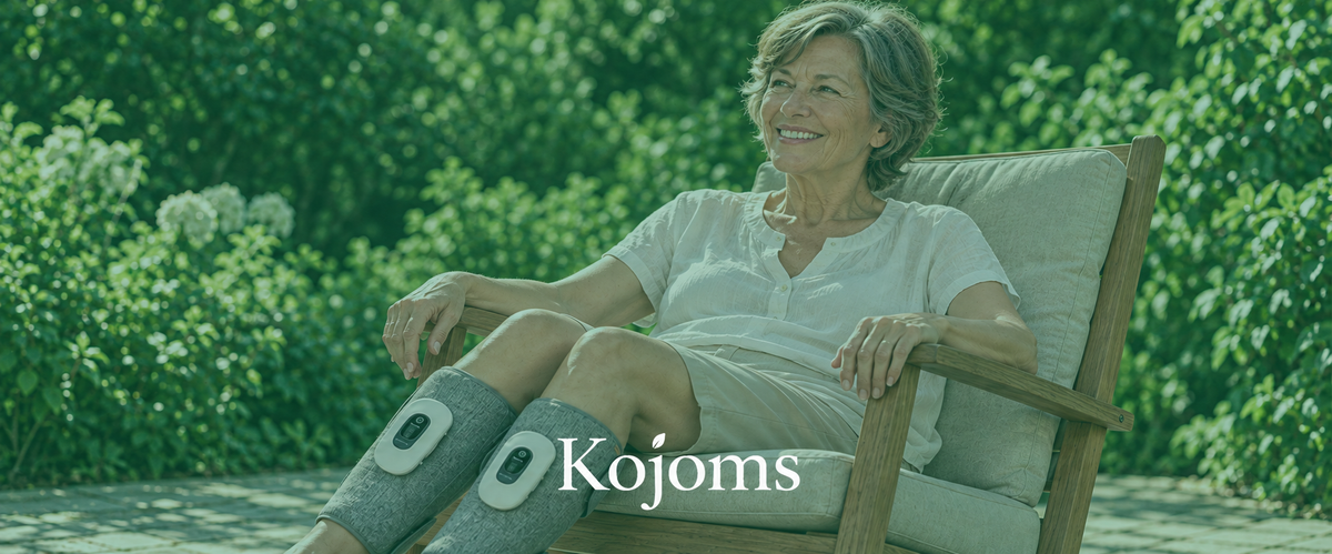Besišypsanti moteris gamtoje su Kojoms logotipu